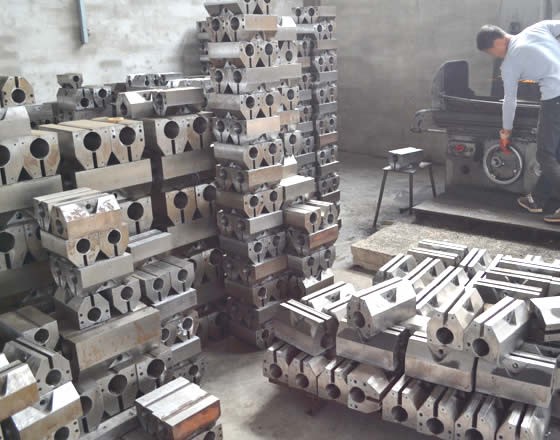 ?成華永磁吸盤半成品車間展示