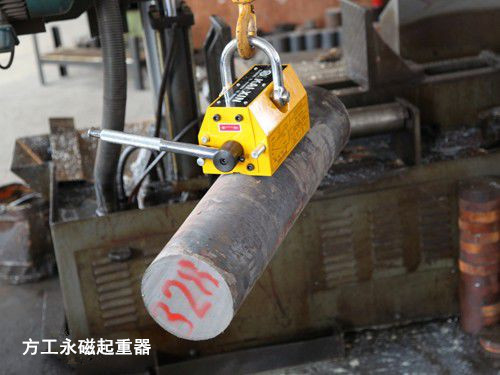 永磁起重器怎樣進行圓柱搬運？