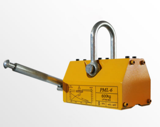 永磁吸盤用于五金加工廠金屬工件的搬運(yùn)